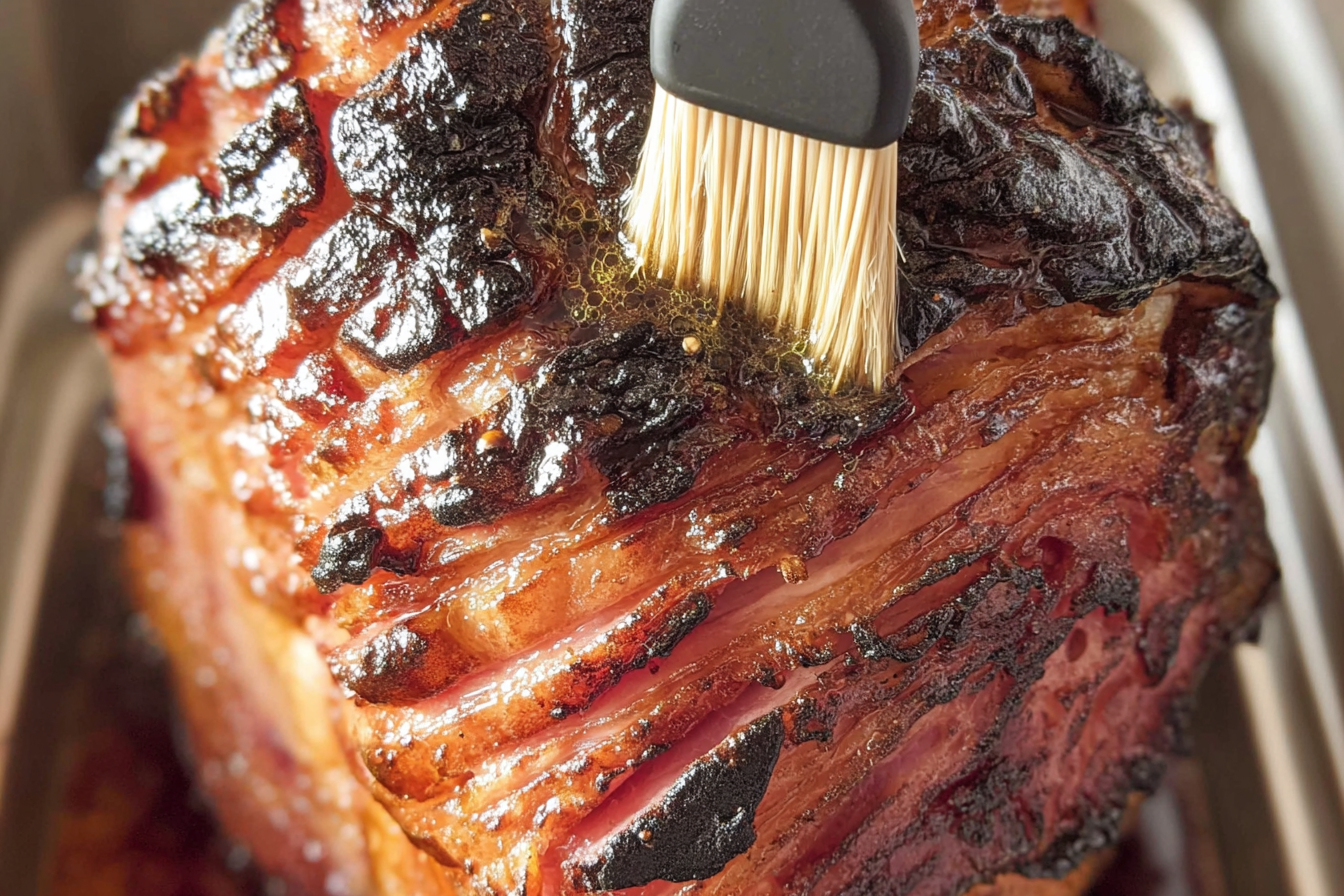 Hot Honey Glazed Ham