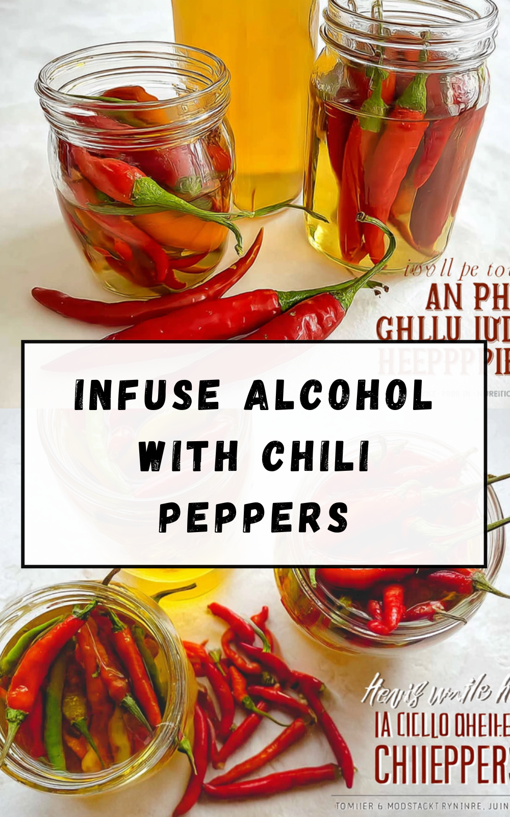 How To Infuse Alcohol With Chili Peppers For Spicy Homemade Spirits 7 Infuse Alcohol With Chili Peppers