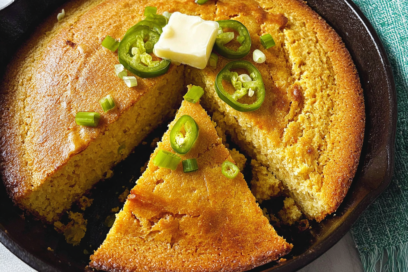 Jalapeno Skillet Cornbread