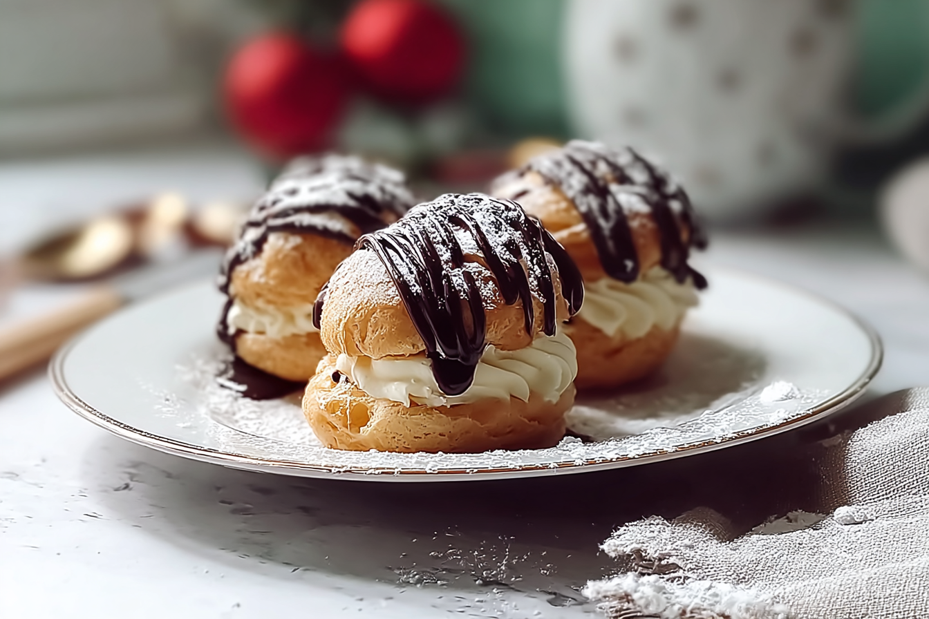 Kahlua Custard Profiterole