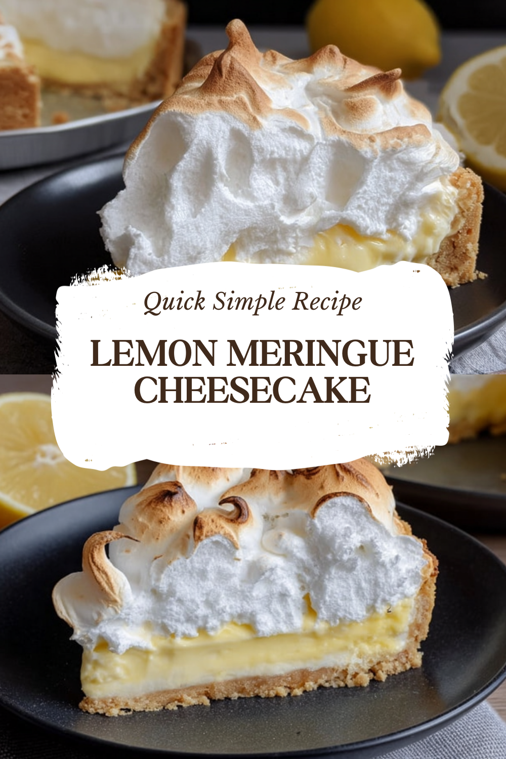 Lemon Meringue Cheesecake