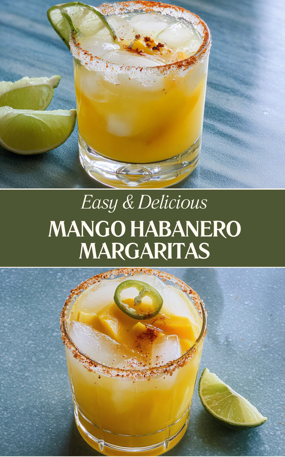Mango Habanero Margaritas
