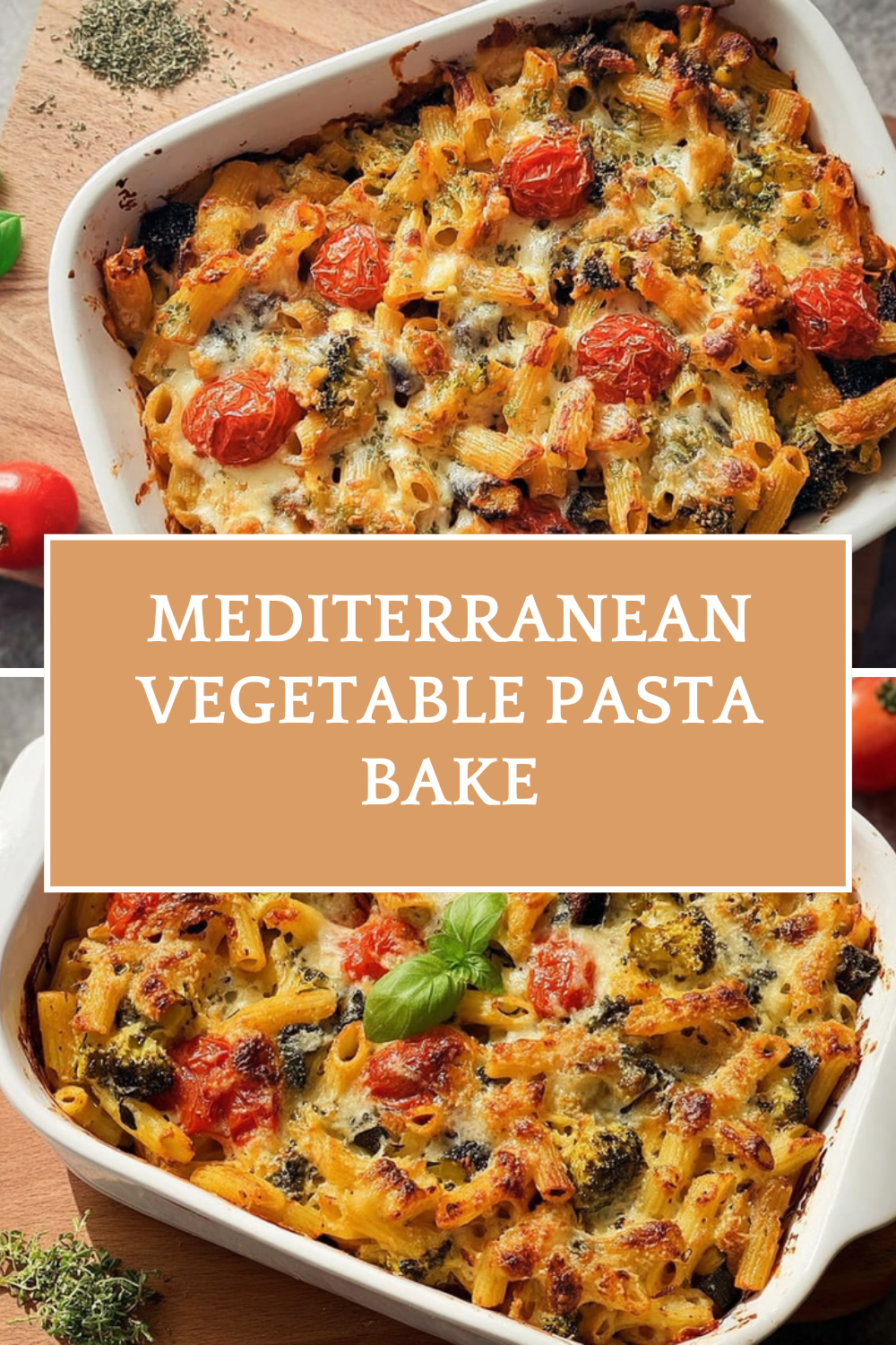 Mediterranean Vegetable Pasta Bake