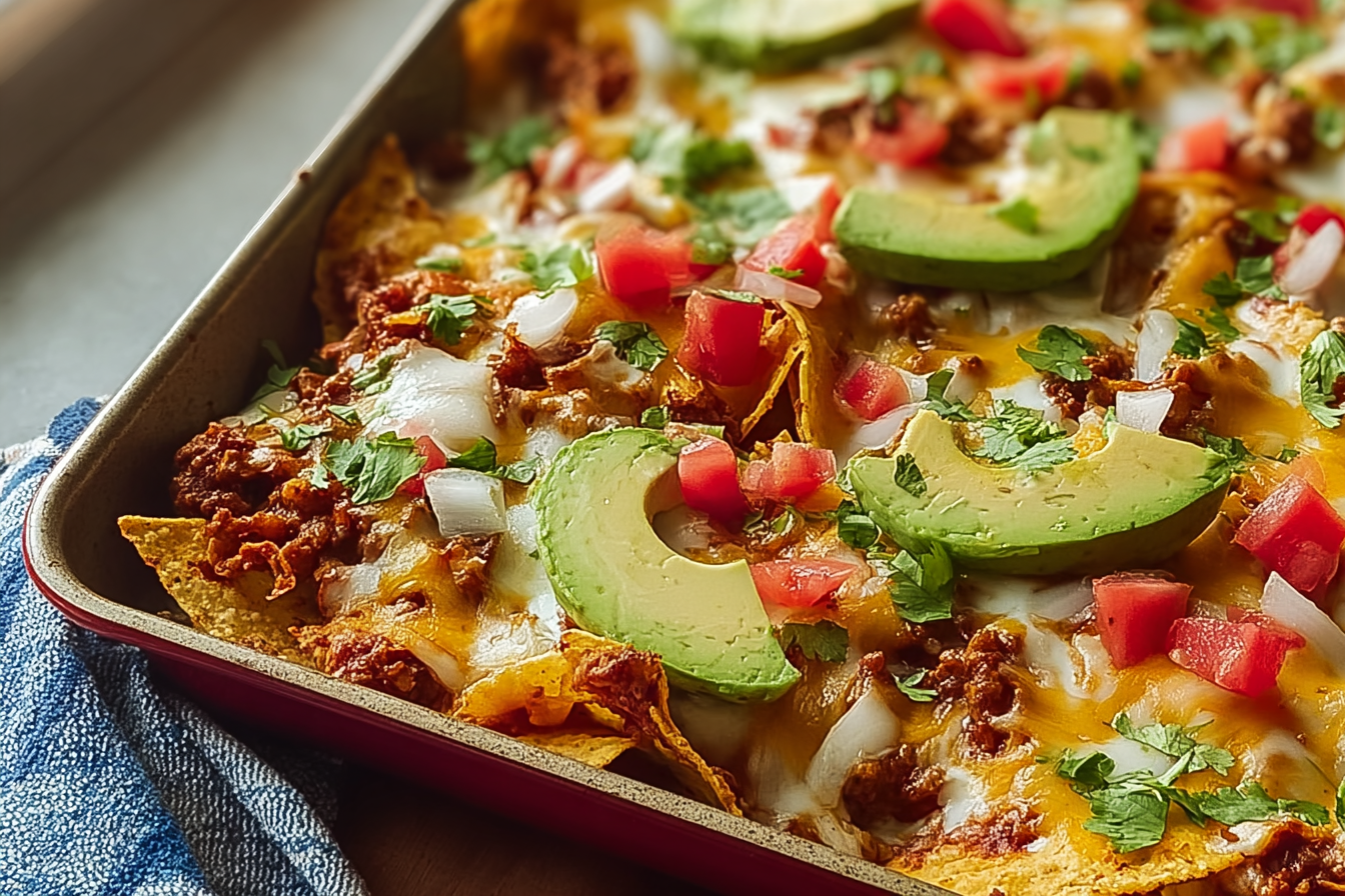 Nachos Tray Bake