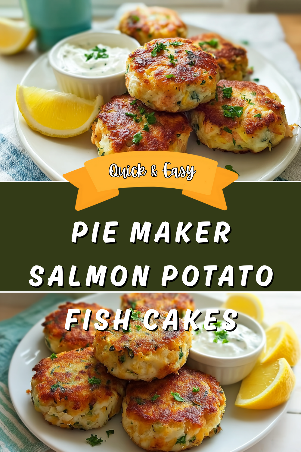 Pie Maker Salmon Potato Fish Cakes