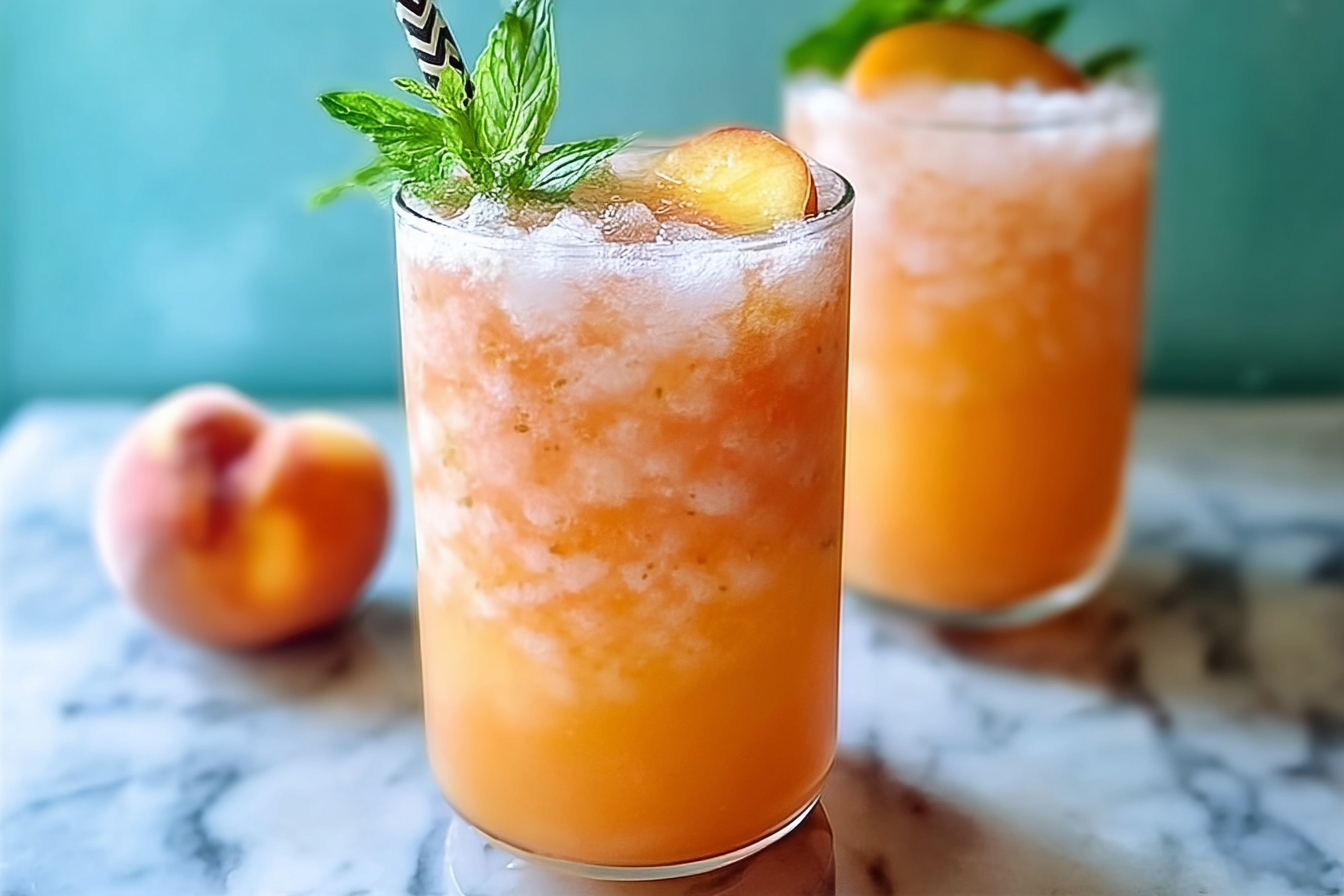 Pineapple Peach Agua Fresca