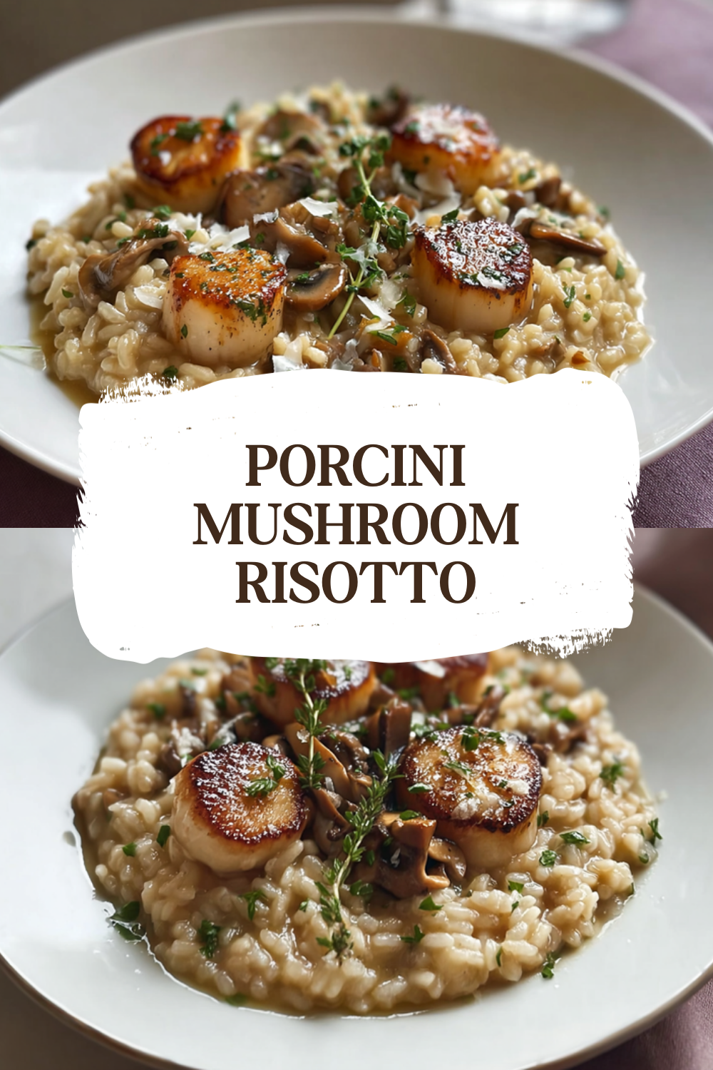 Porcini Mushroom Risotto