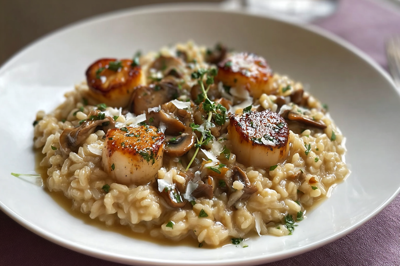 Porcini Mushroom Risotto
