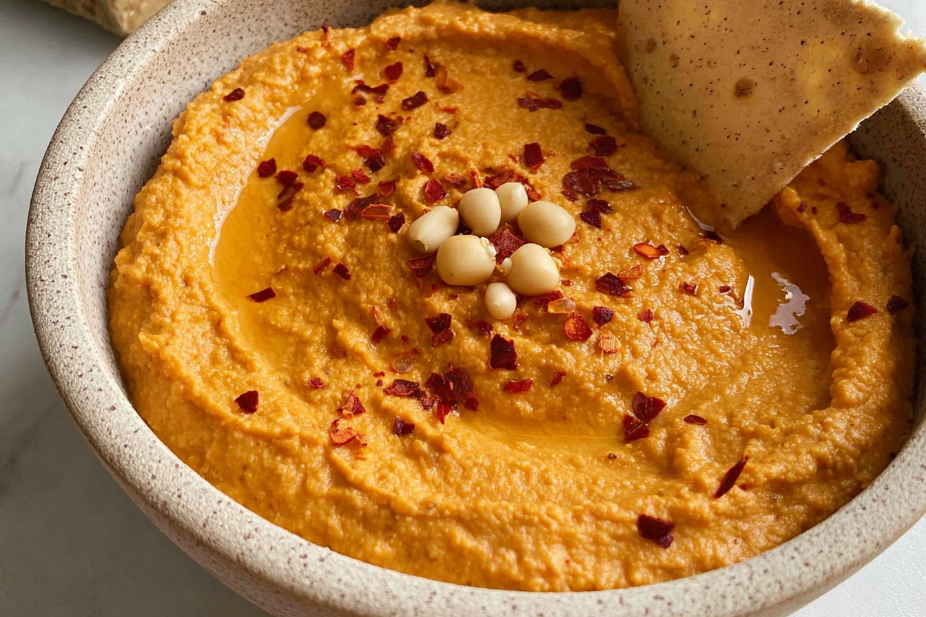Roasted Red Pepper Hummus