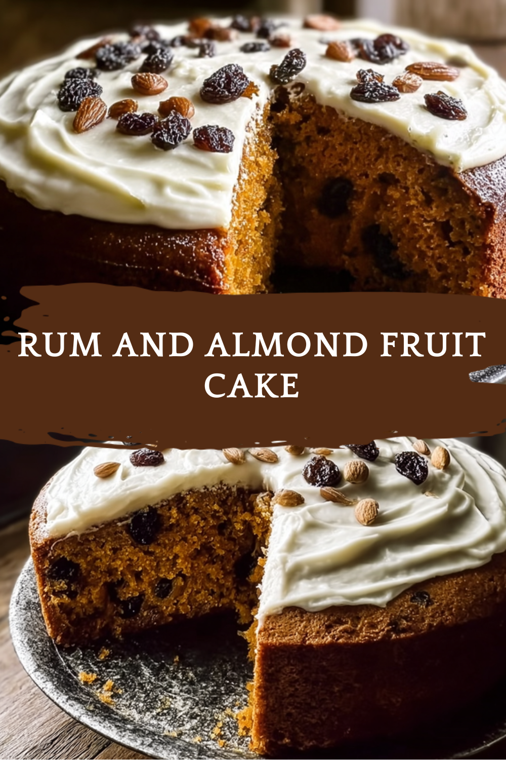 Rum And Almond Fruit Cake