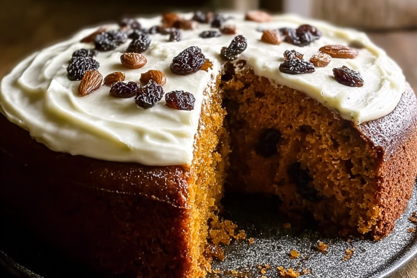 Rum And Almond Fruit Cake