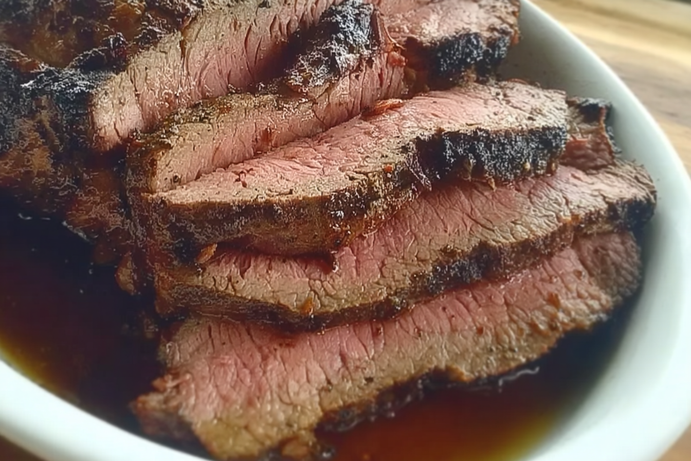Slow Cooked Beef Loin Tri Tip Roast