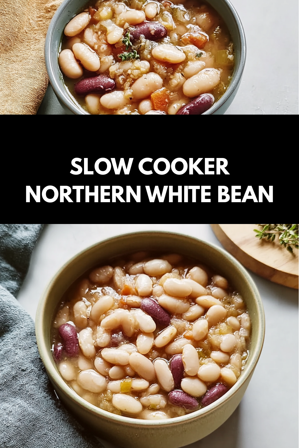 Slow Cooker Northern White Bean
