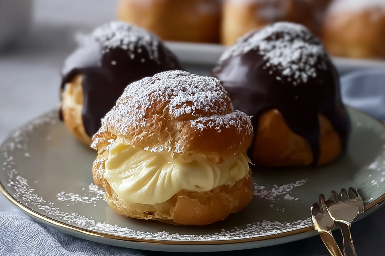 Vanilla Custard Profiterole