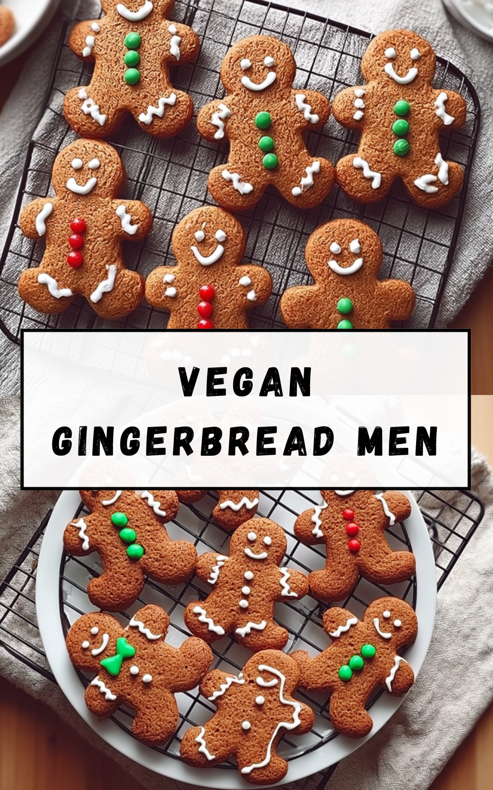 Vegan Gingerbread Men