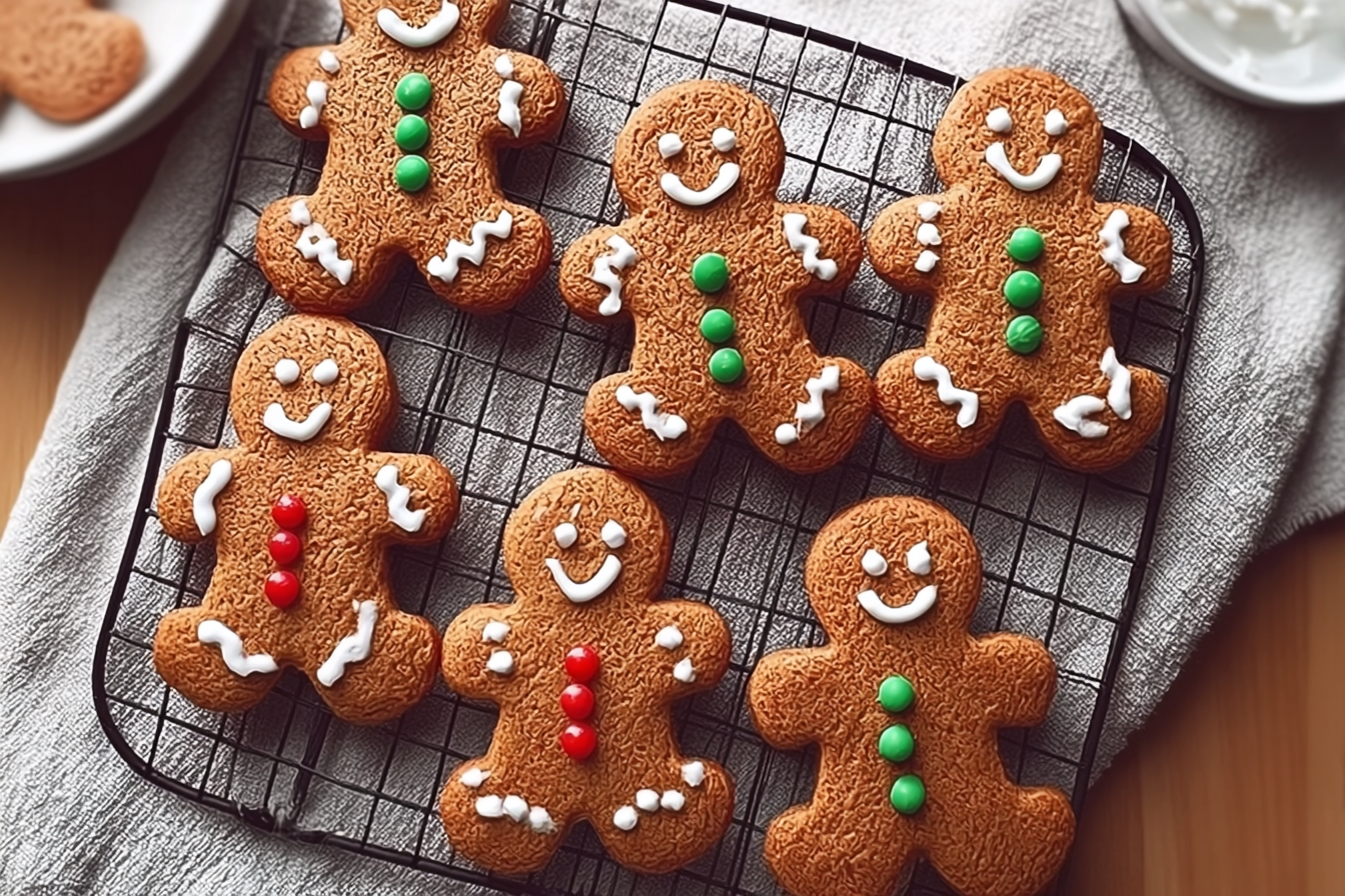 Vegan Gingerbread Men