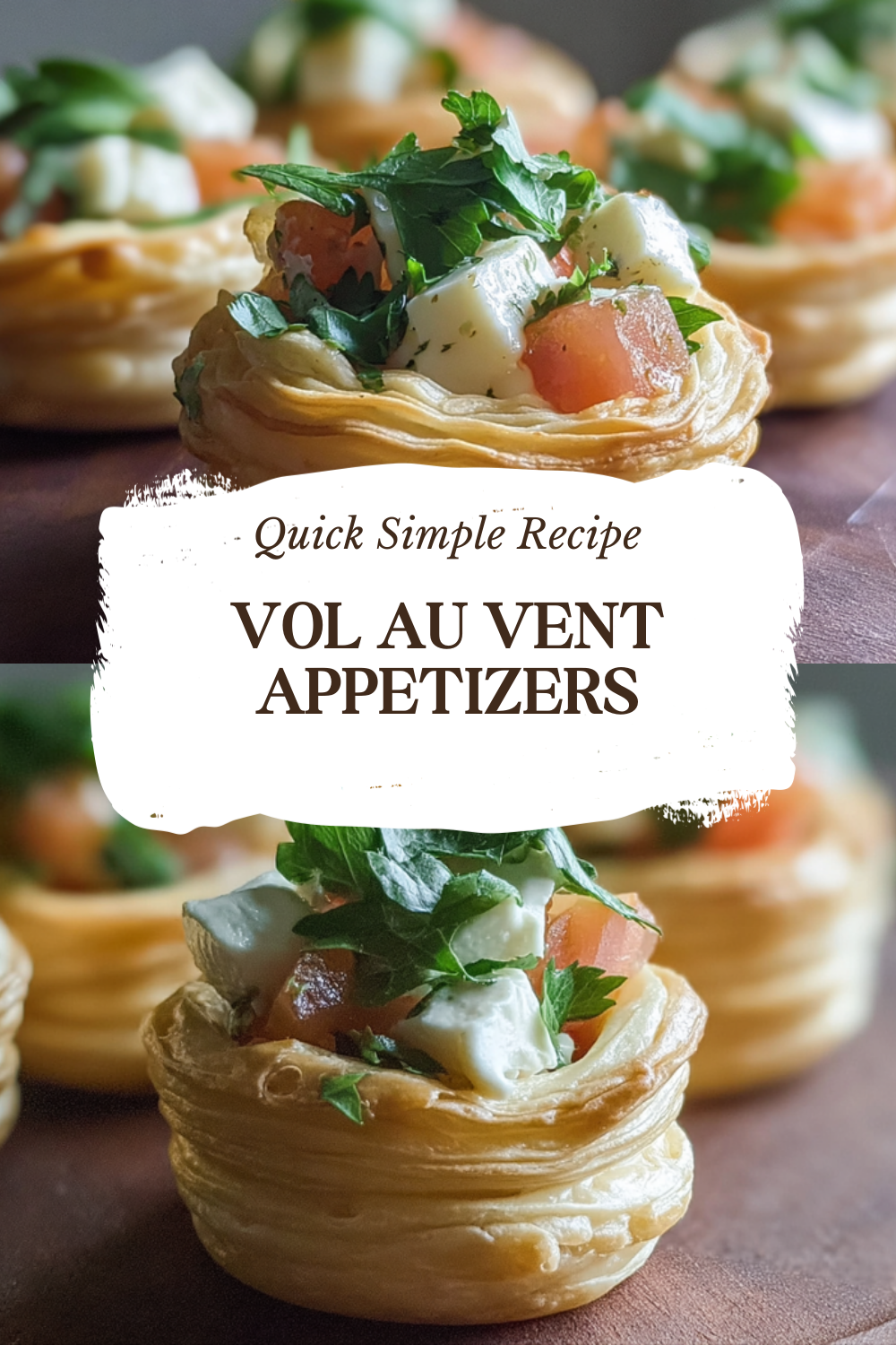 Vol Au Vent Appetizers