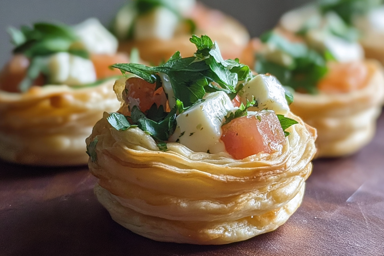 Vol Au Vent Appetizers