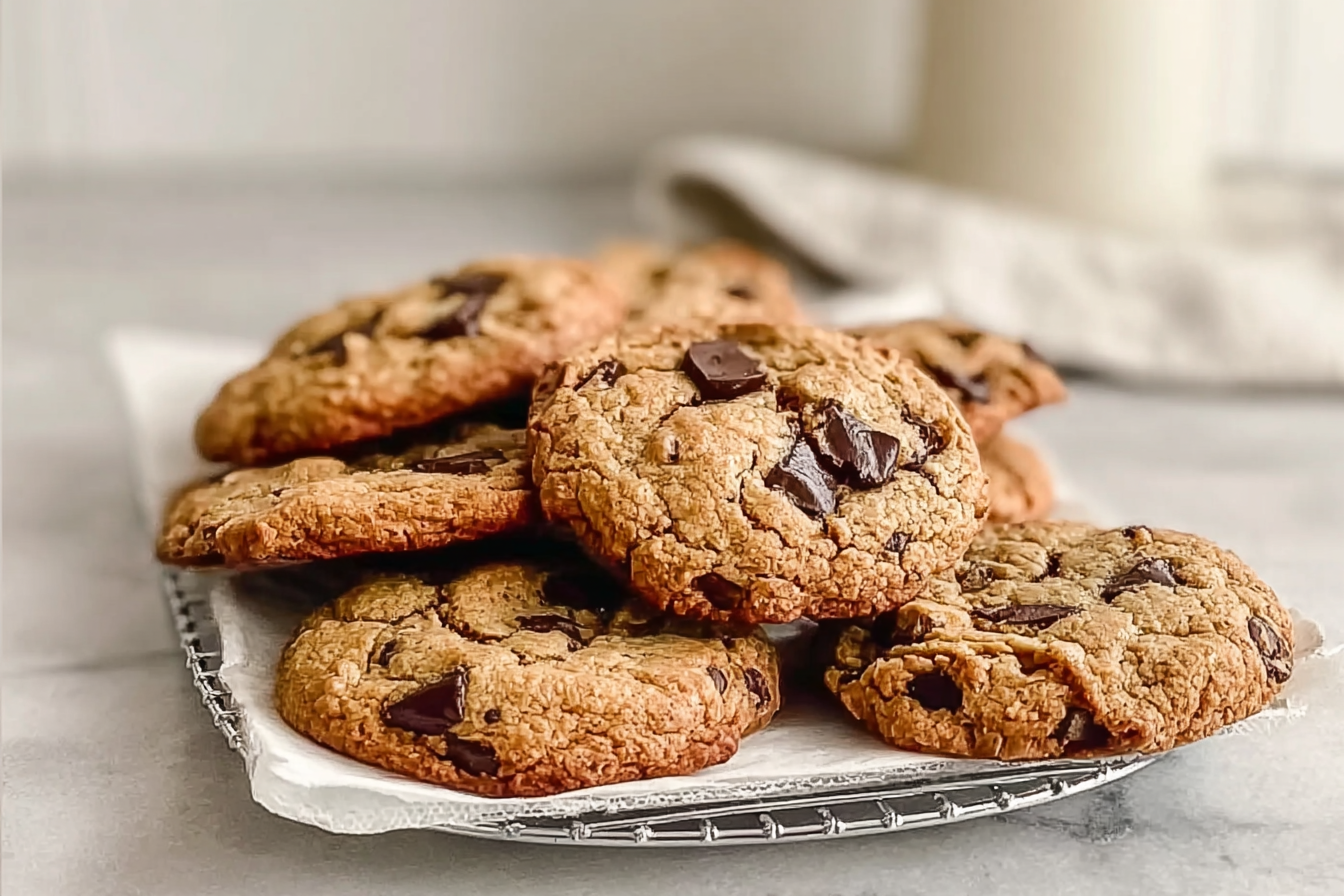 Whole Grain Chocolate Chip Cookies