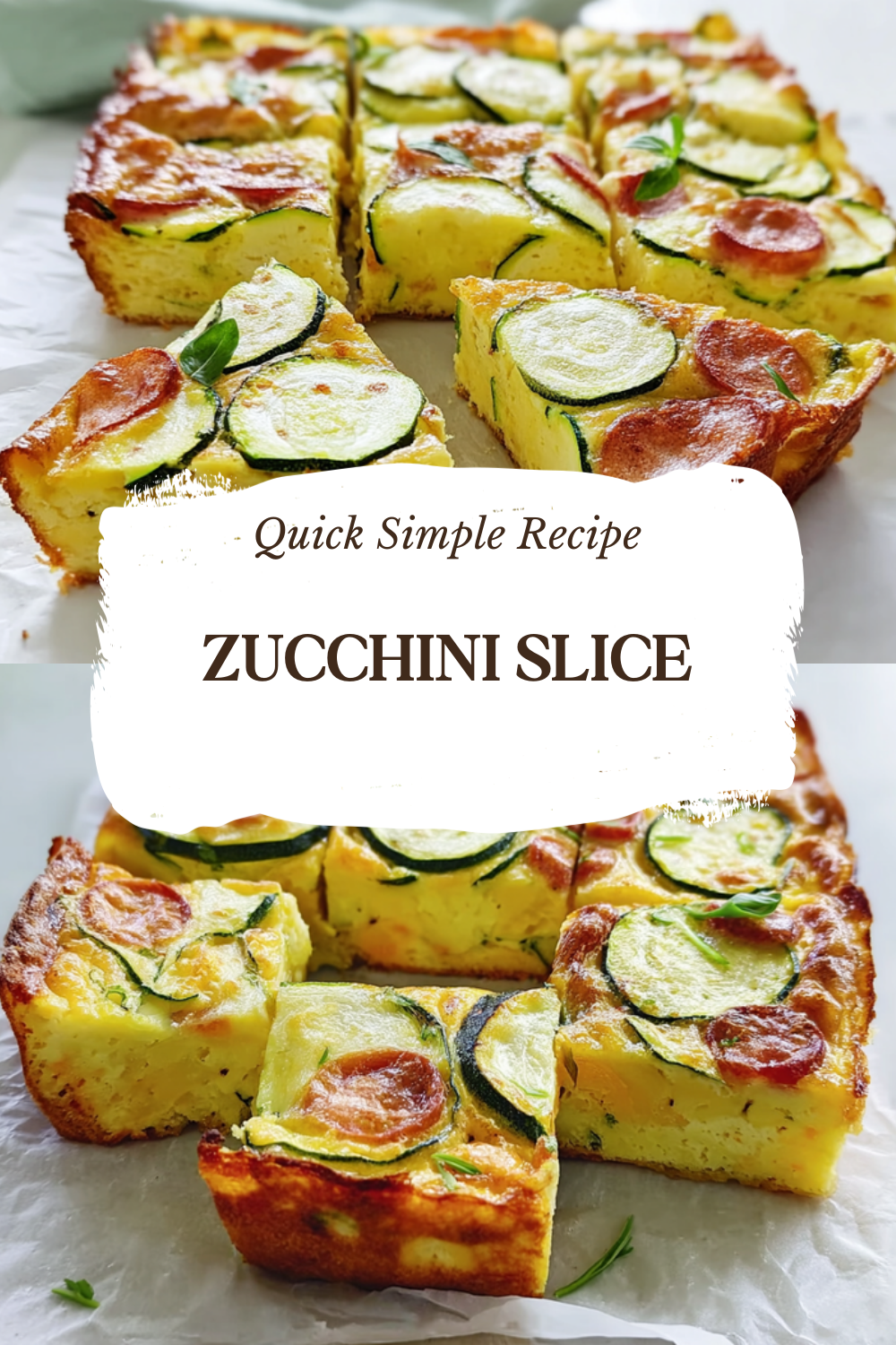 Zucchini Slice