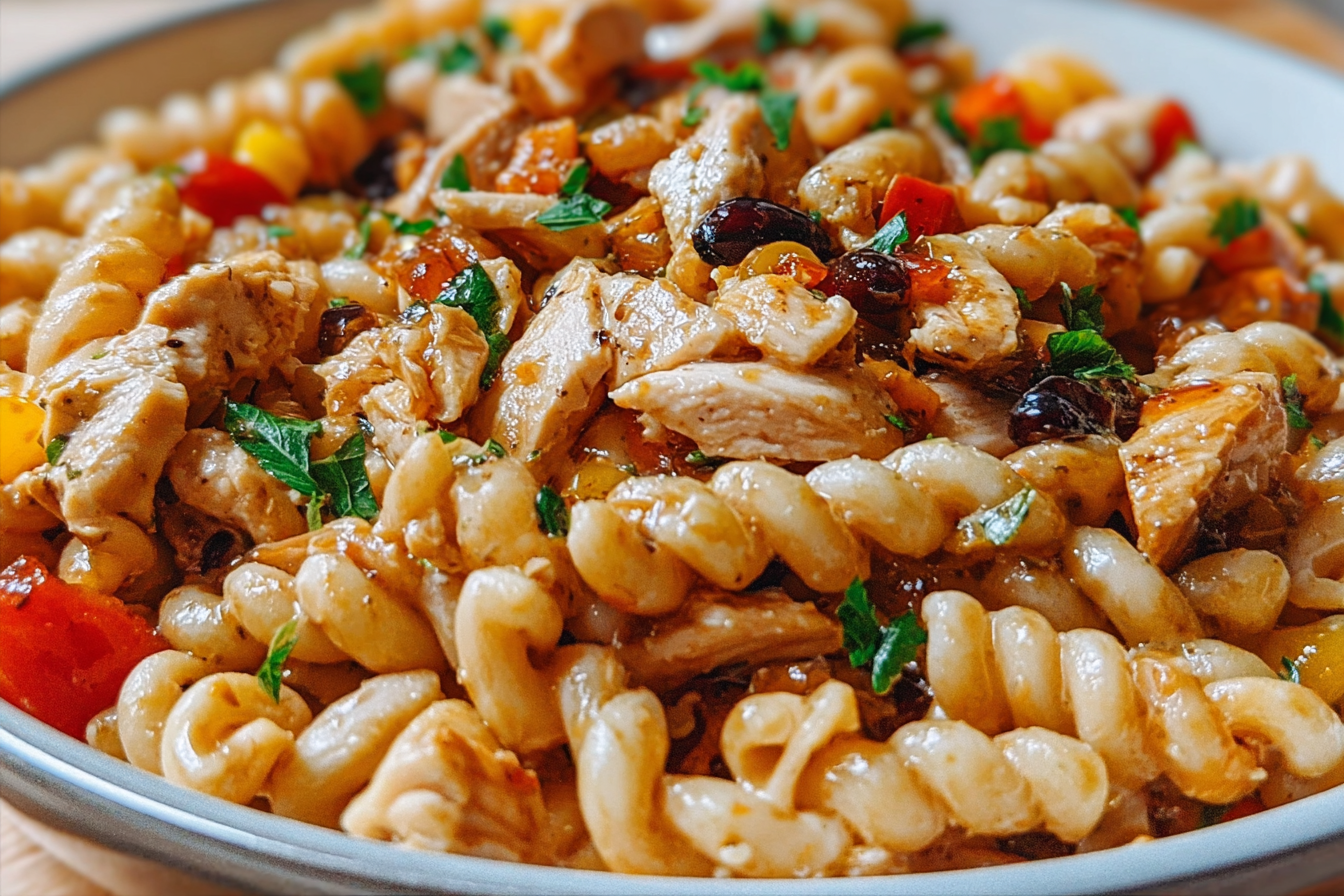 Bbq Chicken Pasta Salad