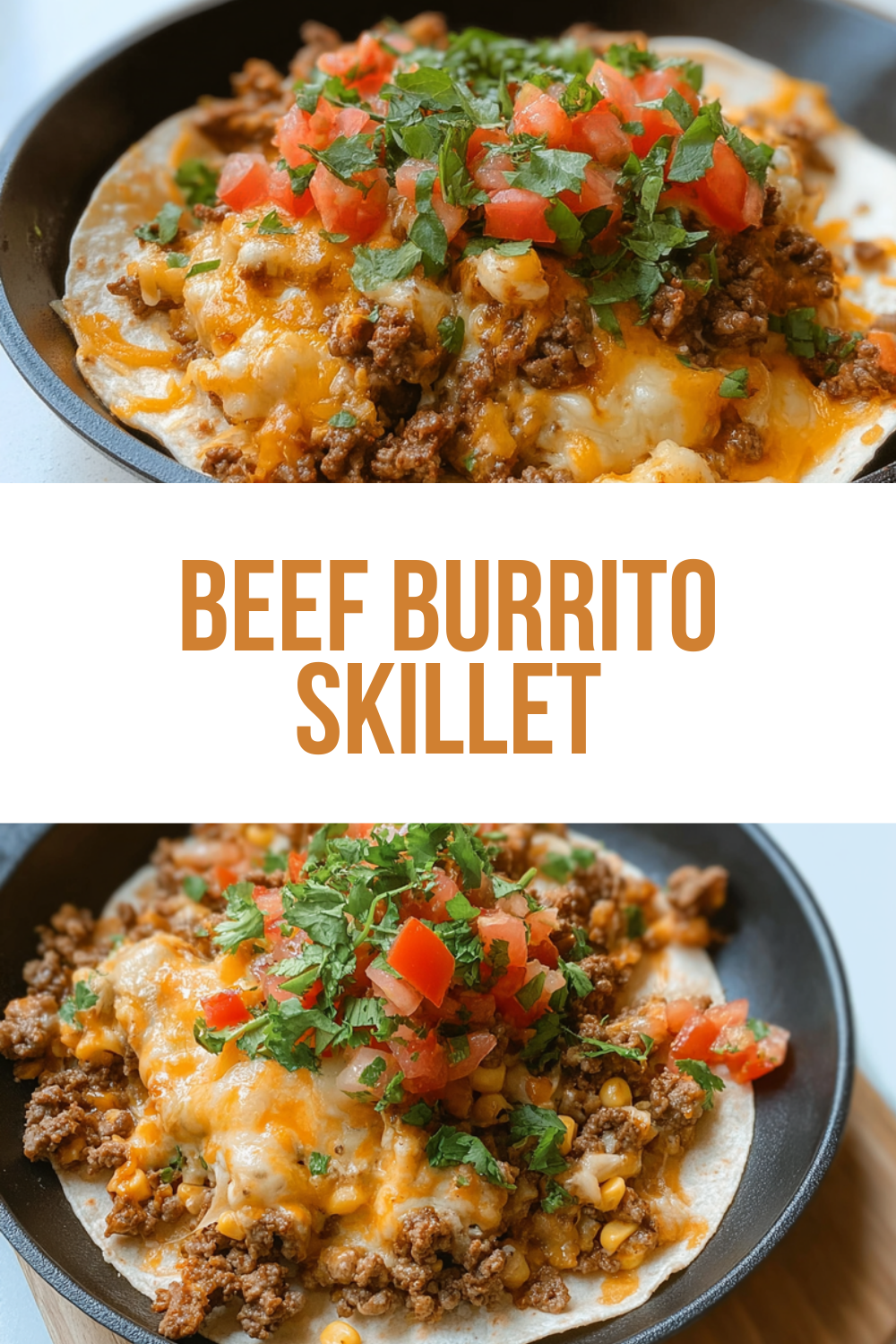 Beef Burrito Skillet