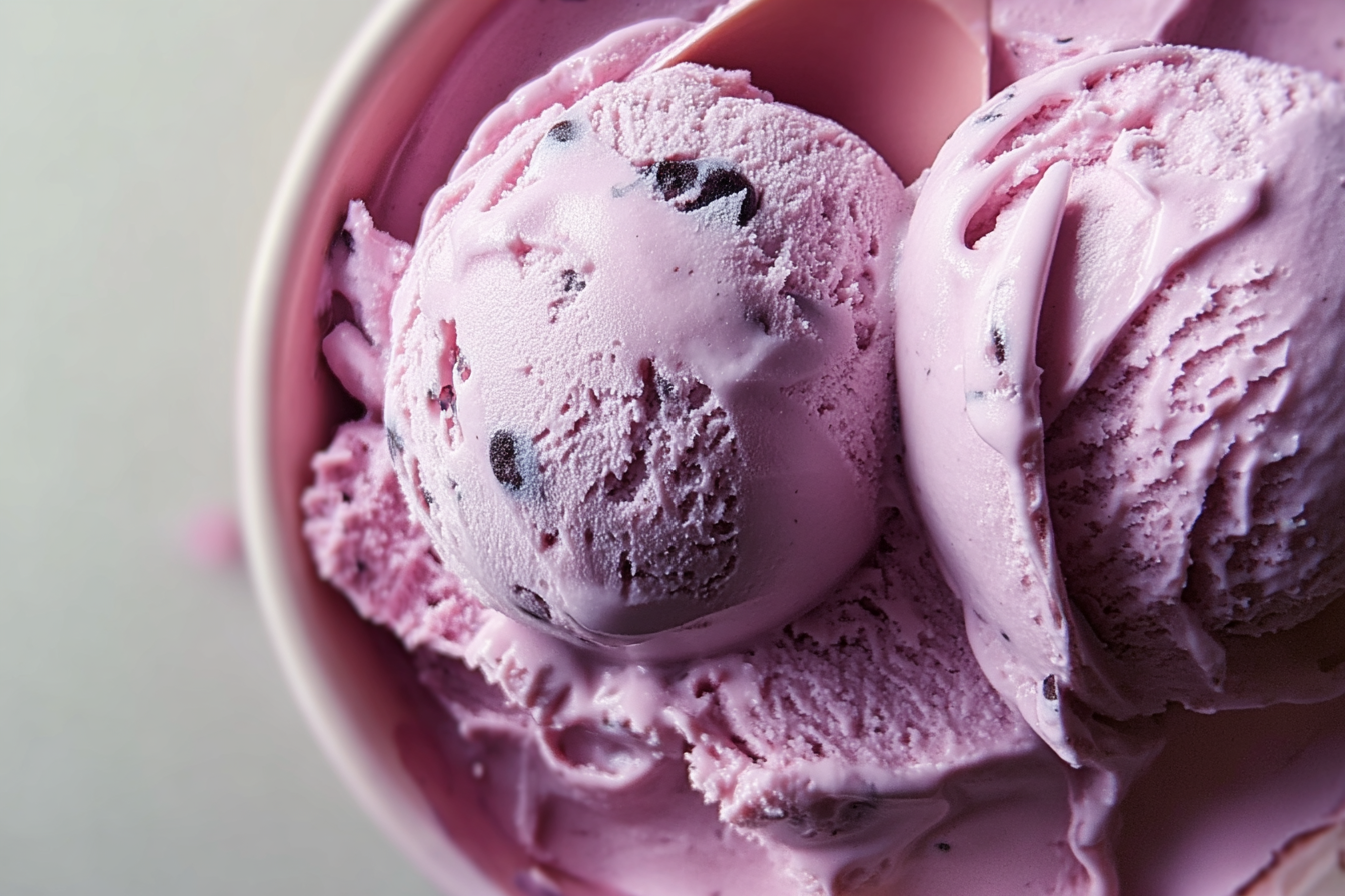 Blueberry Ice Cream