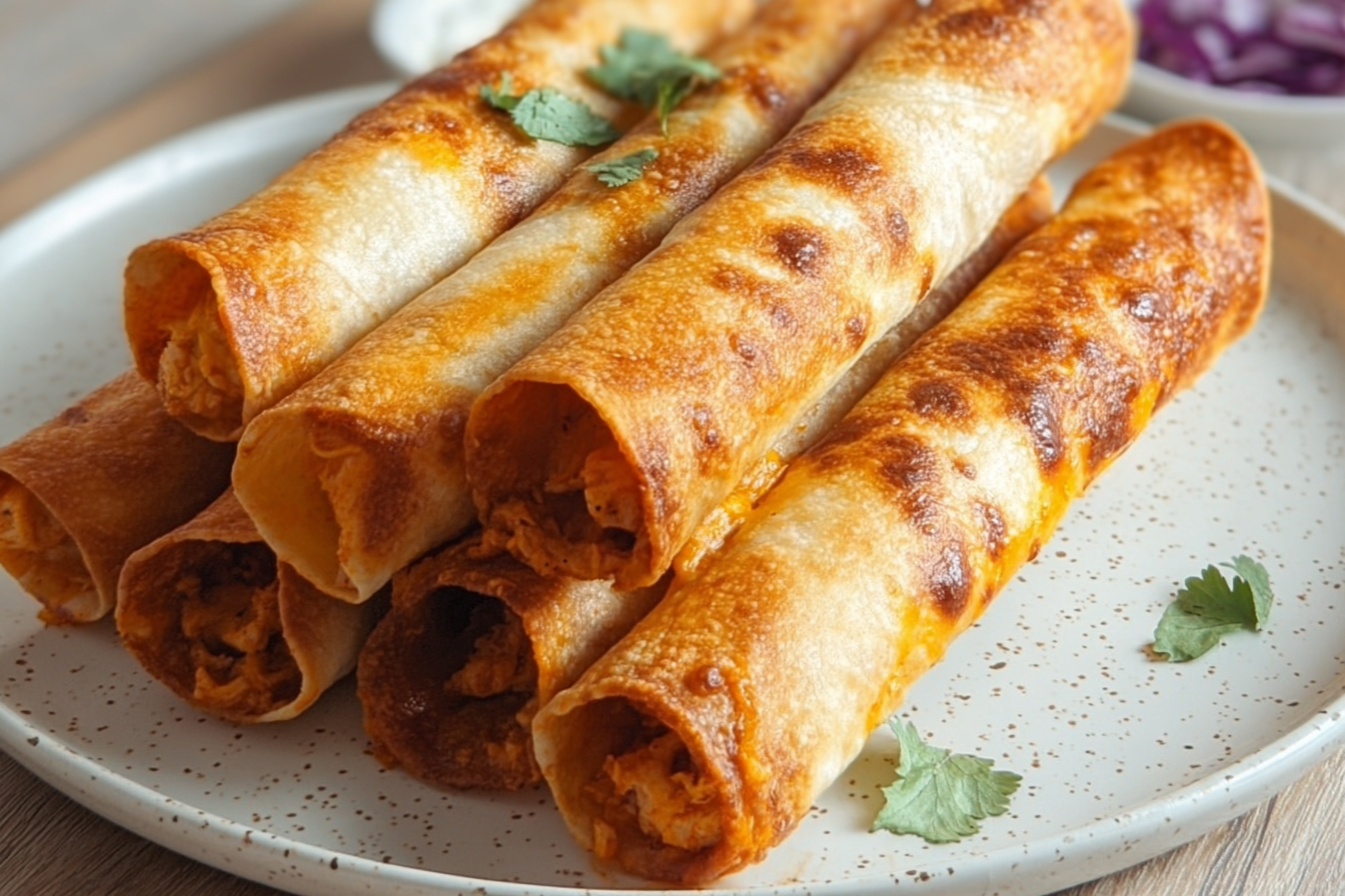 Buffalo Chicken Taquitos