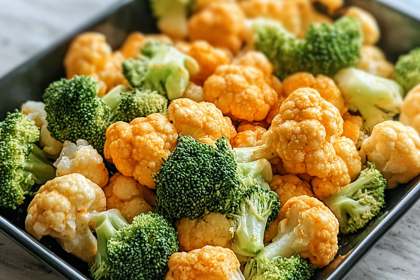 Buffalo Ranch Cauliflower And Broccoli
