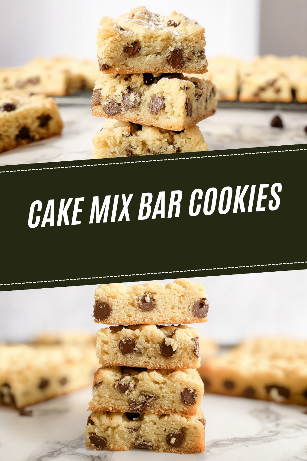 Cake Mix Bar Cookies