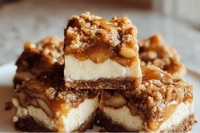 Caramel Apple Blondie Cheesecake Bars 44.Png