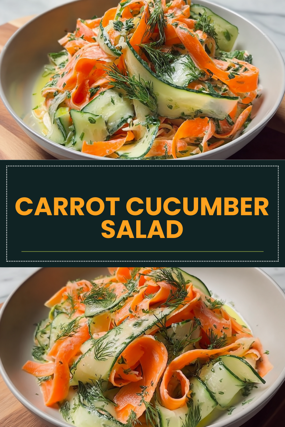 Cucumber And Carrot Salad Recipe 7 Carrot Cucumber Salad