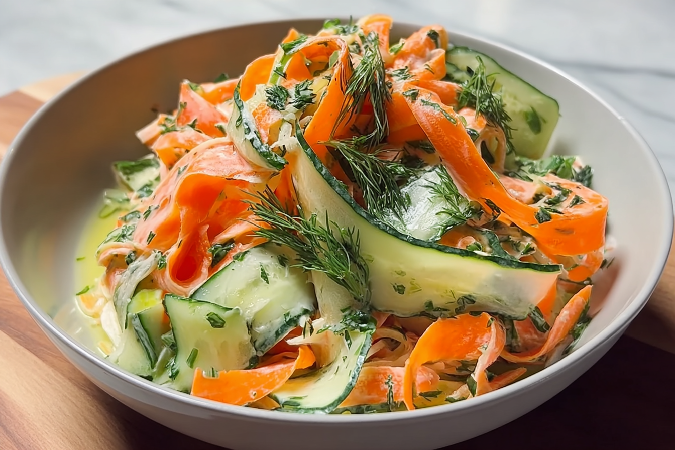 Cucumber And Carrot Salad Recipe 6 Carrot Cucumber Salad