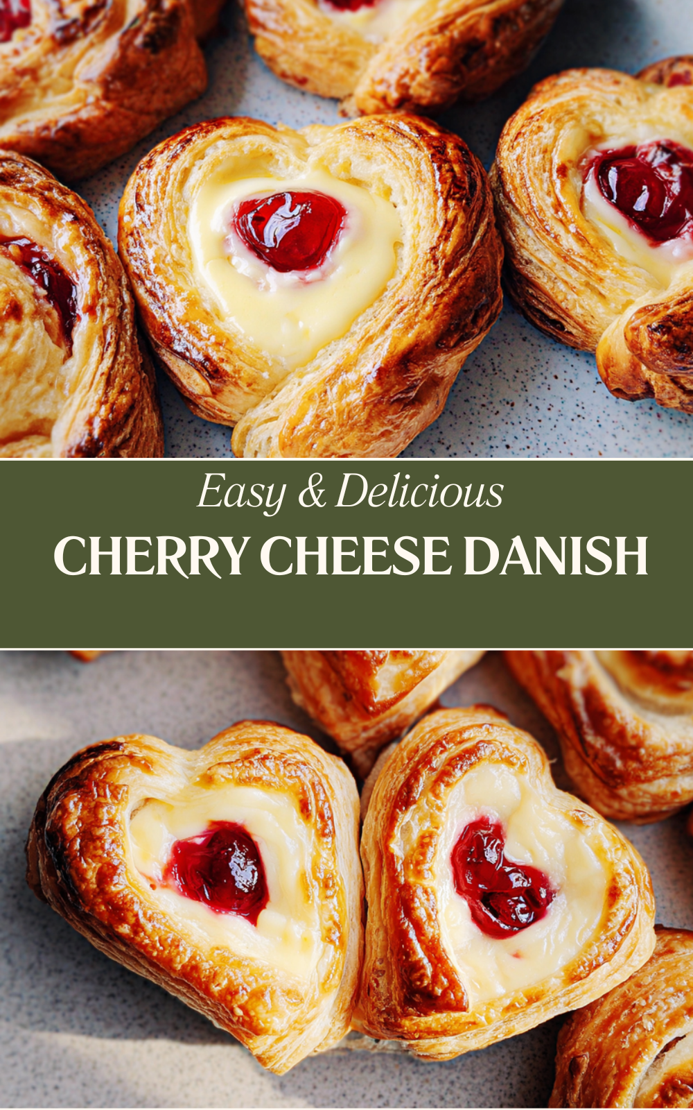Cherry Cheese Danish