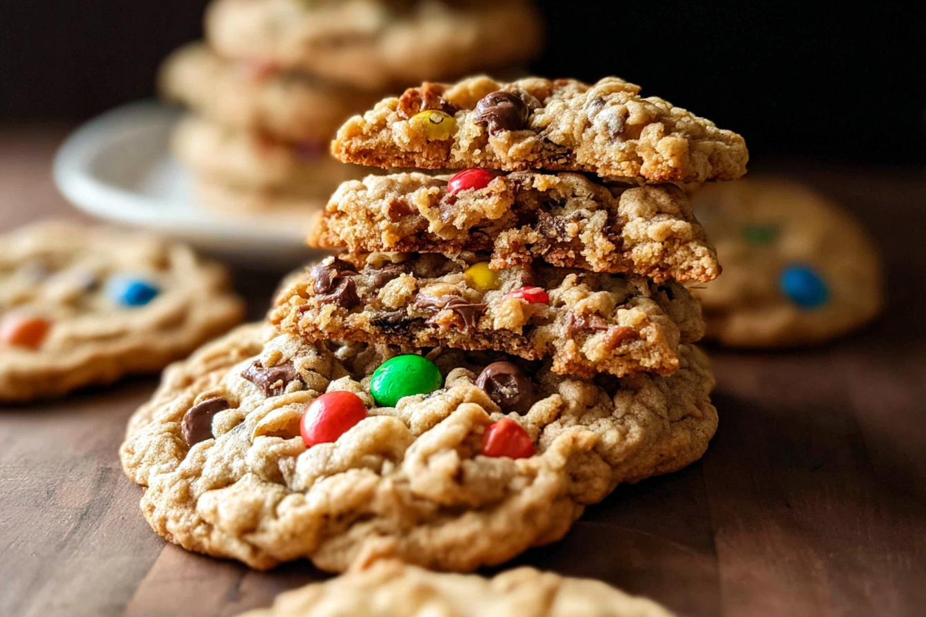 Monster Cookies Thick Chewy Recipe 6 Chewy Monster Cookies