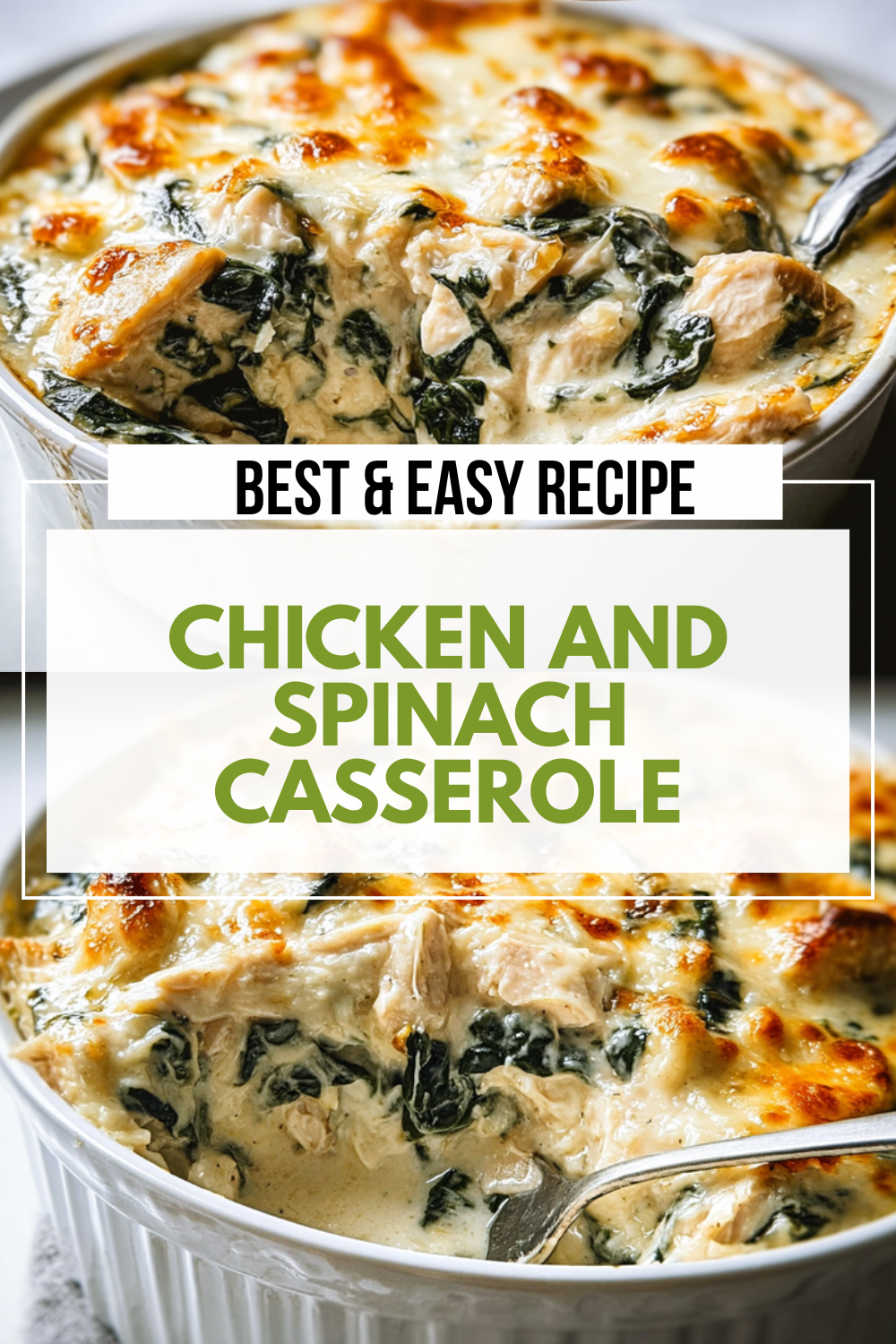 Chicken And Spinach Casserole