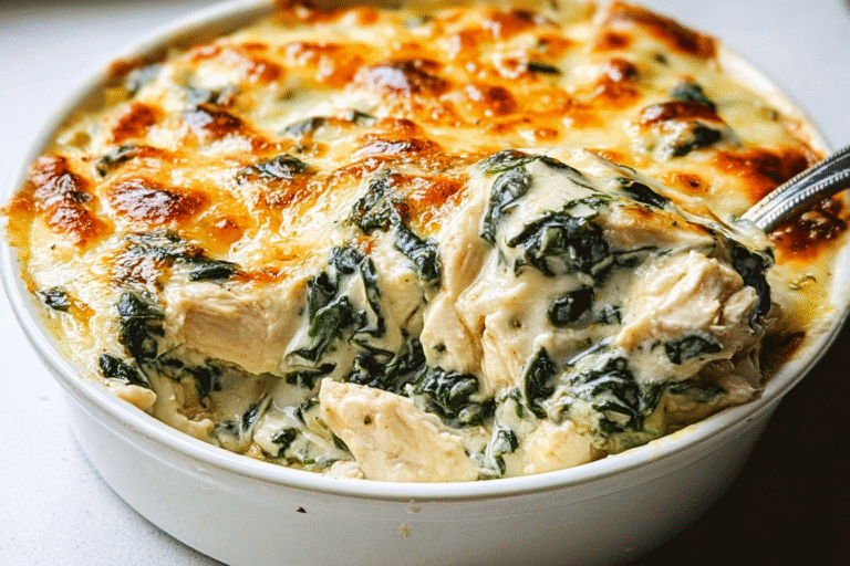 Chicken And Spinach Casserole 20.Png