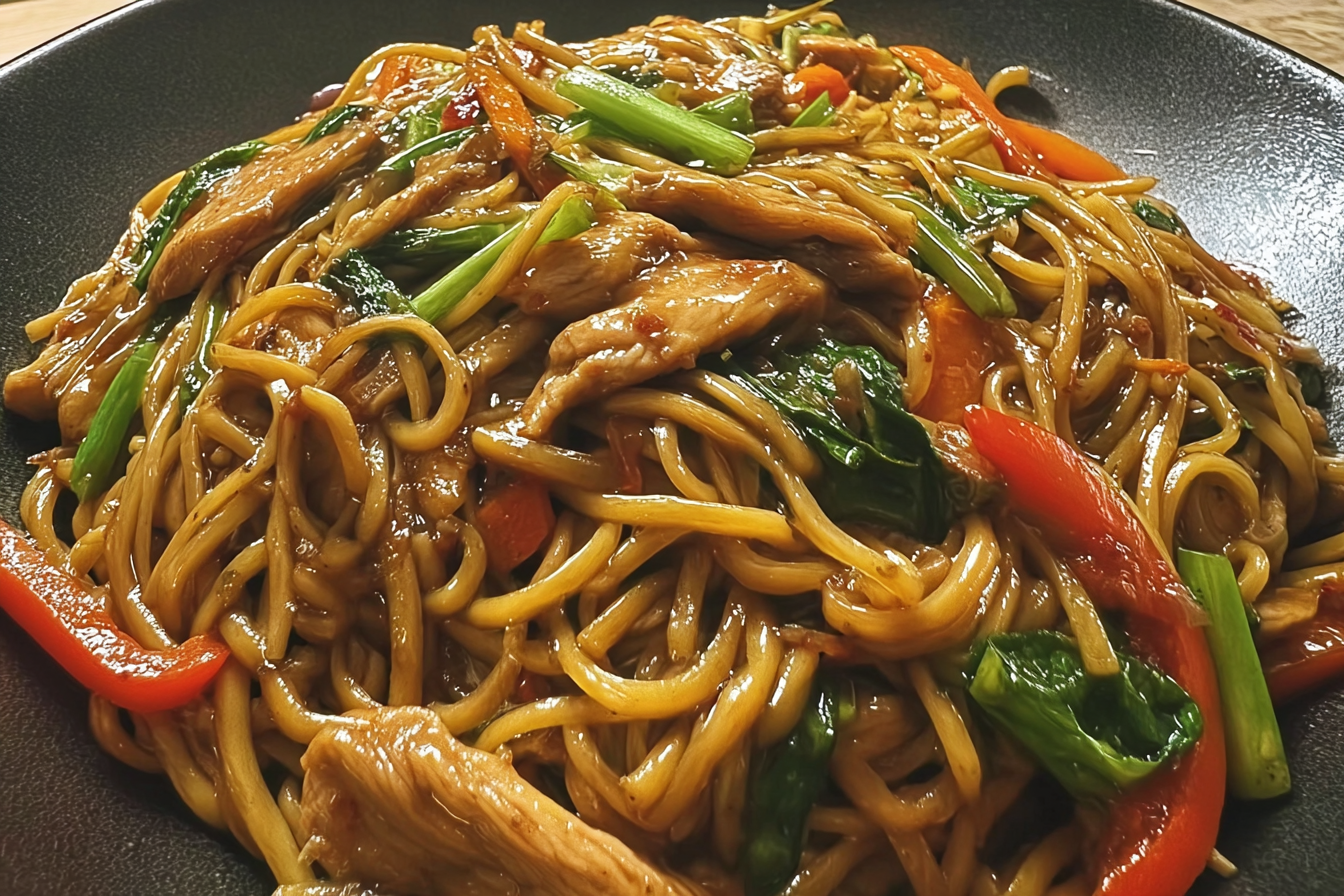 Chicken Noodle Stir Fry
