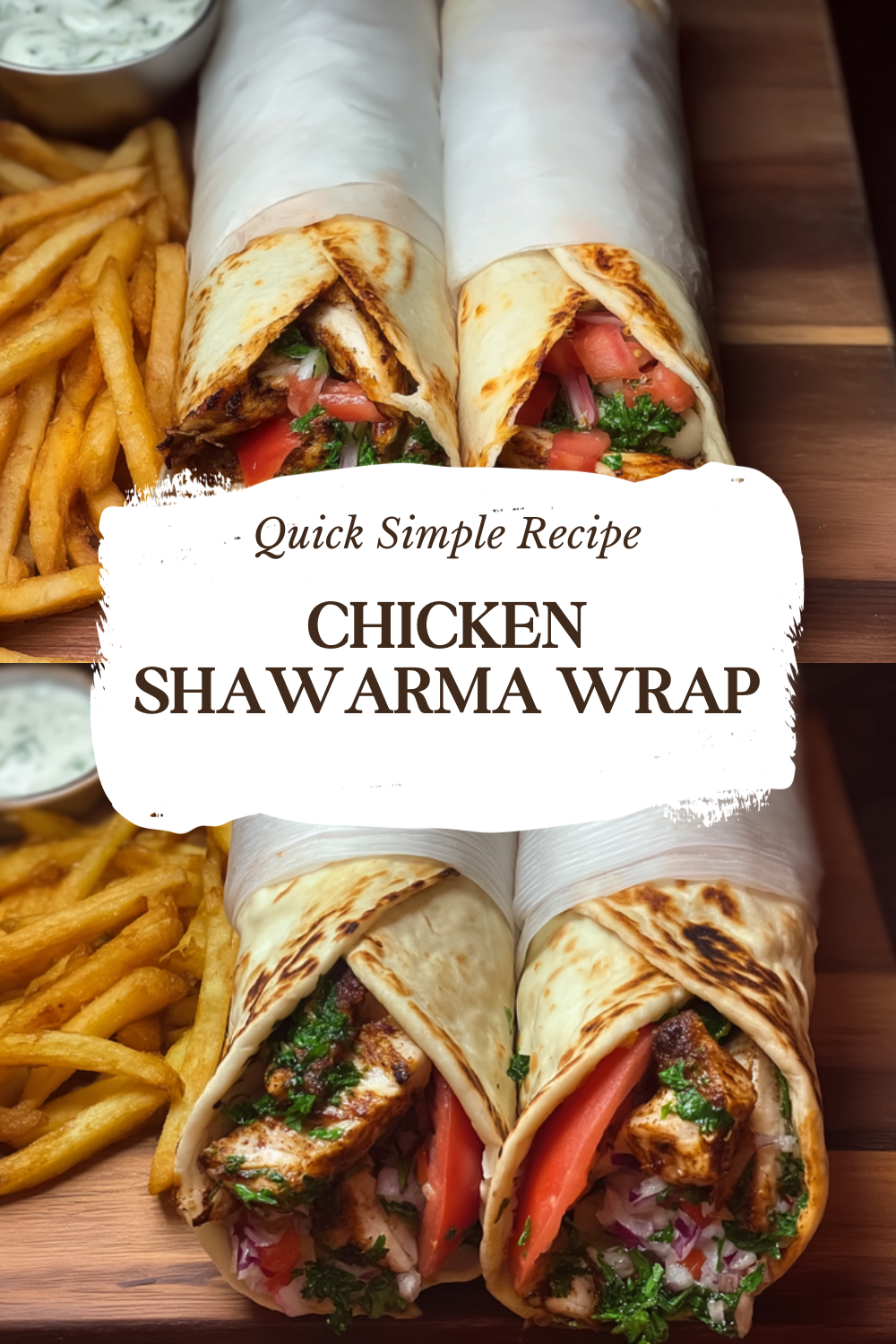 Chicken Shawarma Wrap