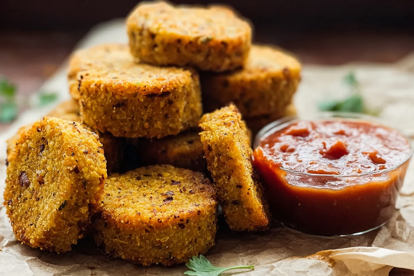 Chickpea Vegetable Nuggets