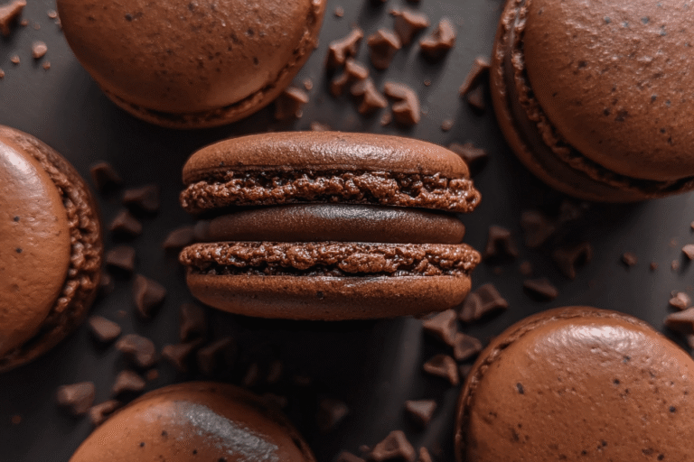Chocolate Macarons 69.Png
