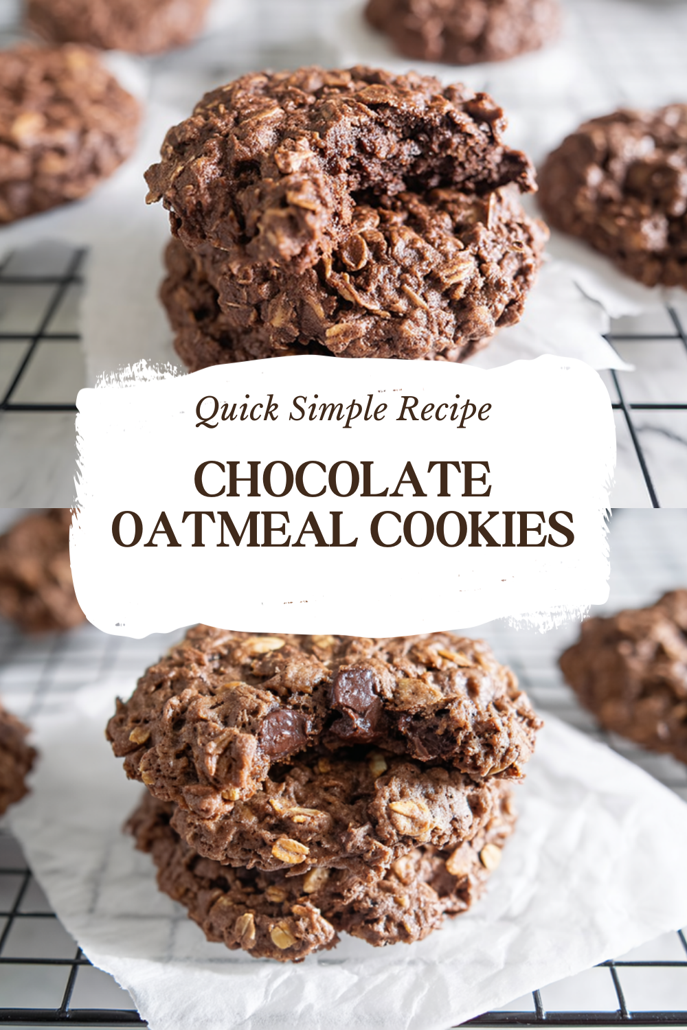 Chocolate Oatmeal Cookies