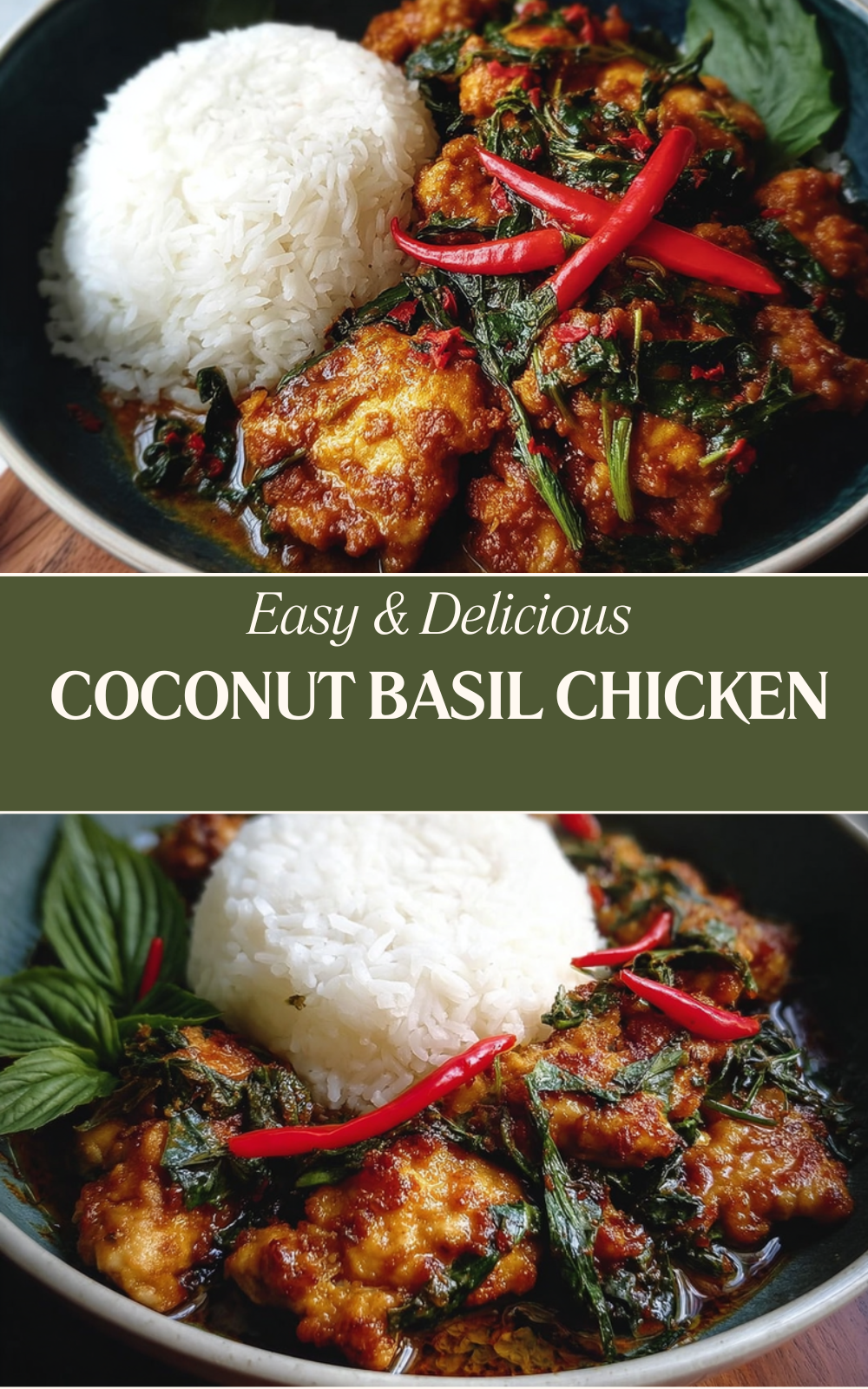 Coconut Basil Chicken