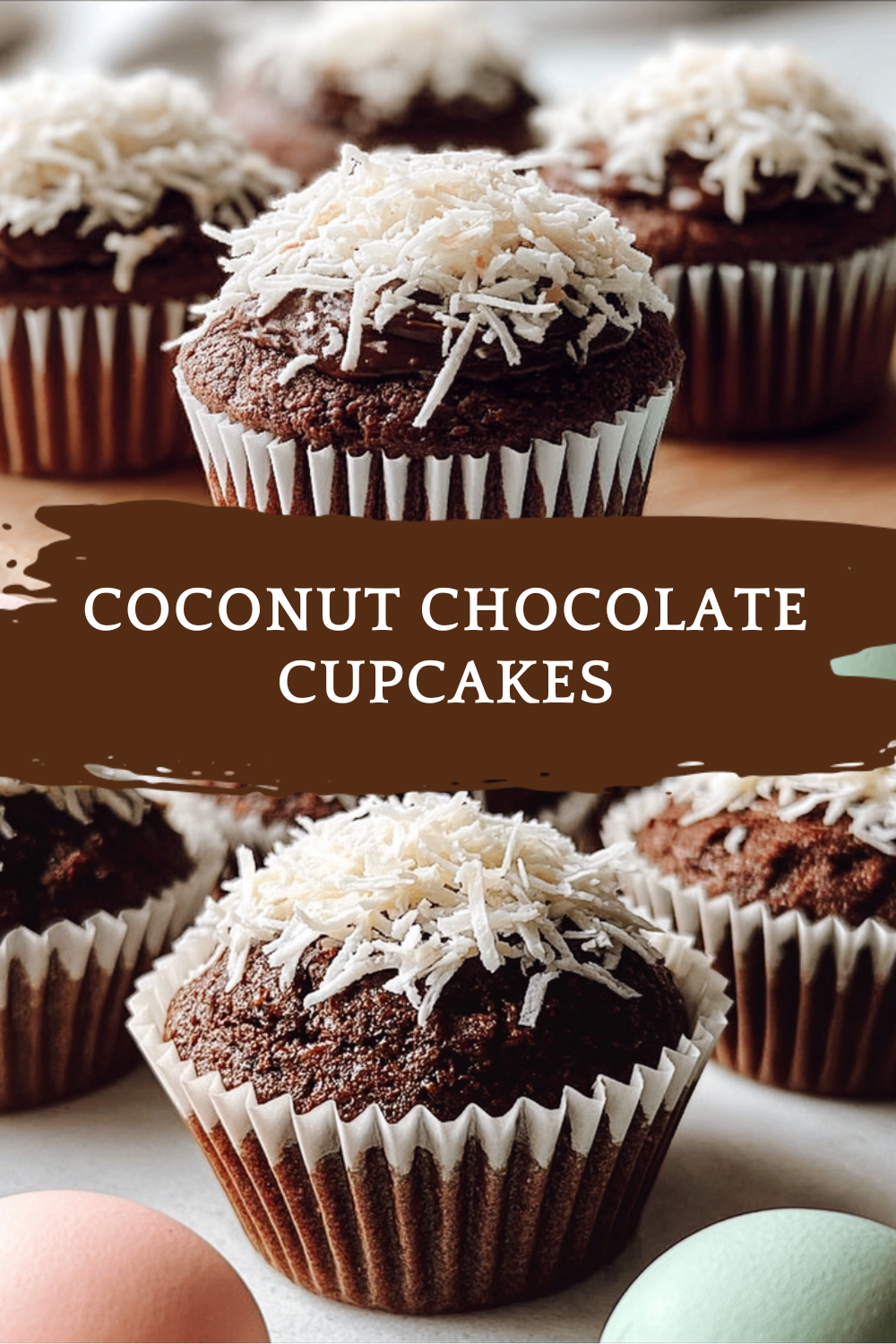 Coconut Chocolate Cupcakes