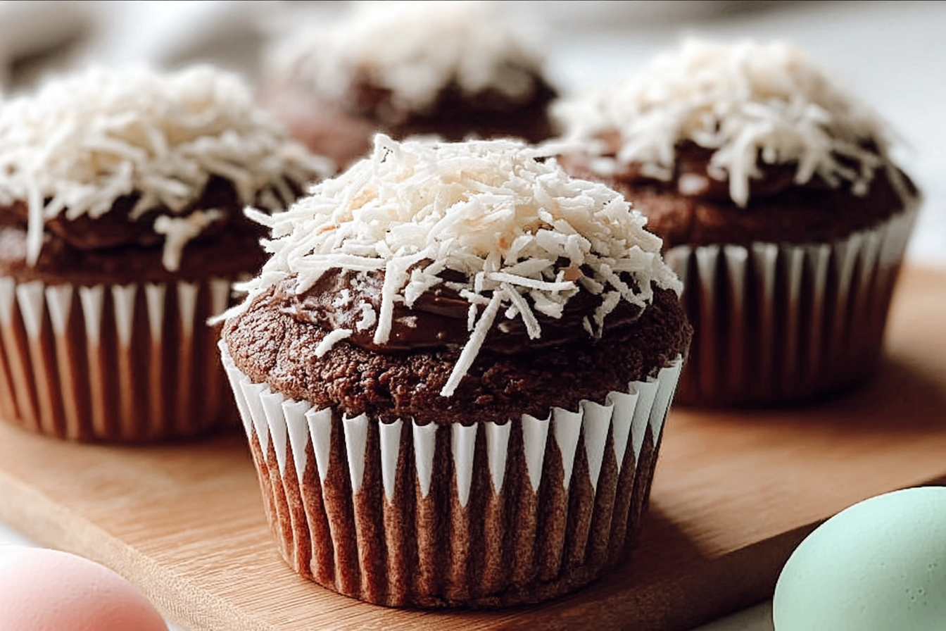 Coconut Chocolate Cupcakes