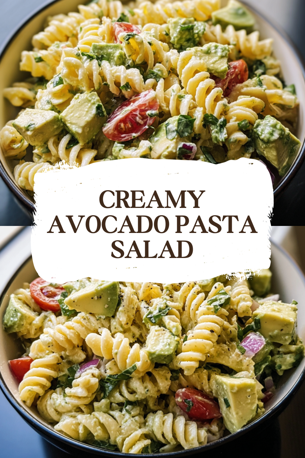 Creamy Avocado Pasta Salad