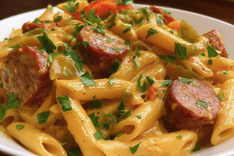 Creamy Cajun Sausage Pasta 88.Png