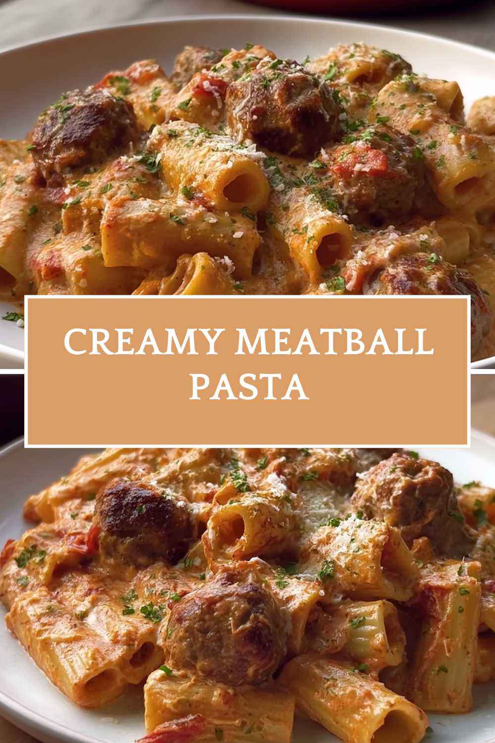 Creamy Meatball Pasta