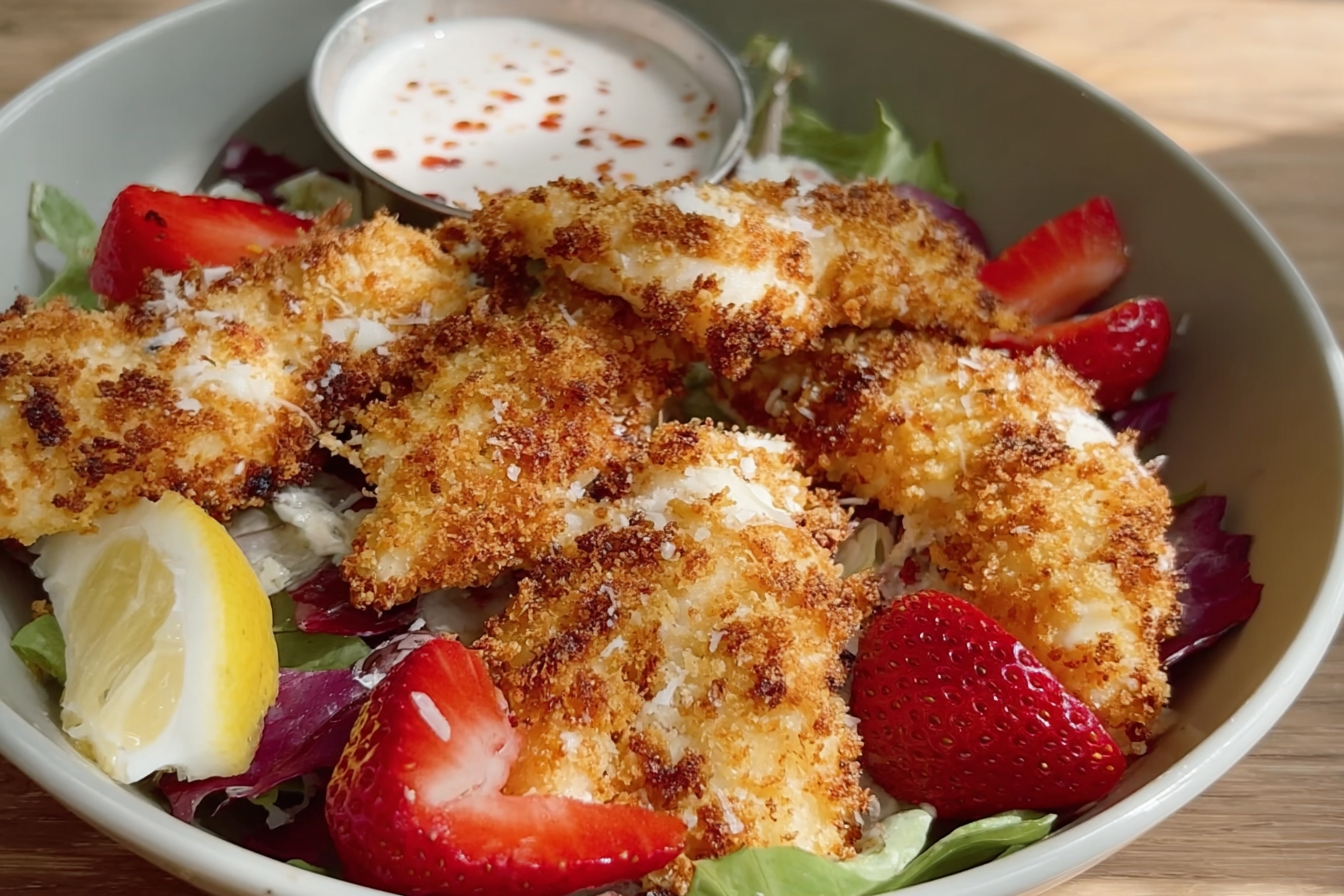 Crispy Parmesan Chicken Tenders