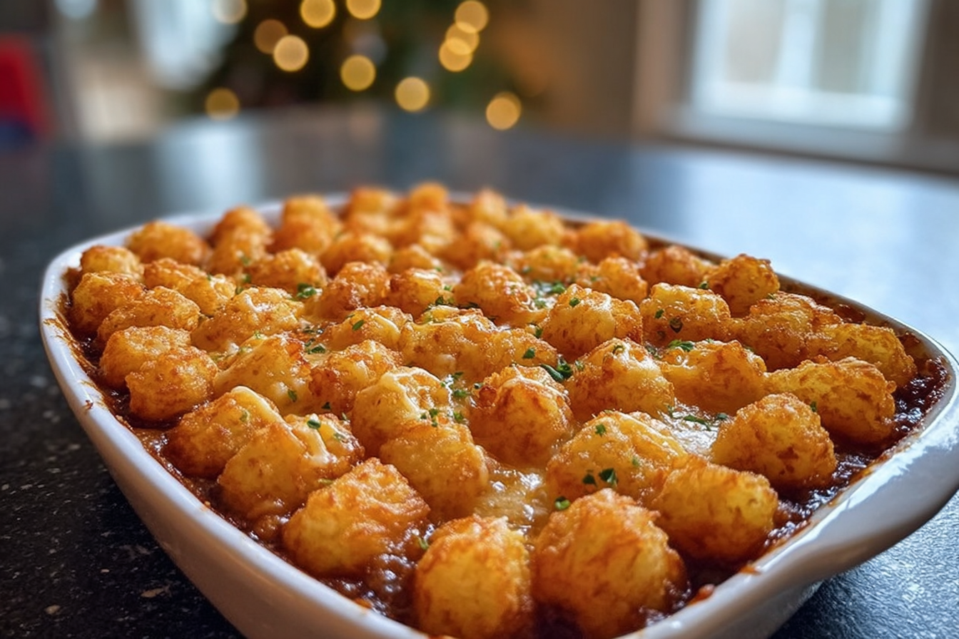 Dairy Free Tater Tot Casserole